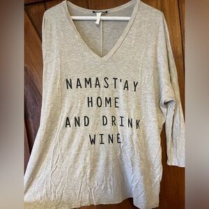 Fun Namaste Tunic Shirt